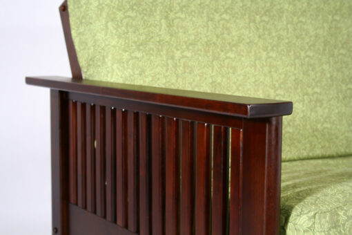 Denali Full Size Wall Hugger™ Futon Frame - Dark Cherry - Image 4