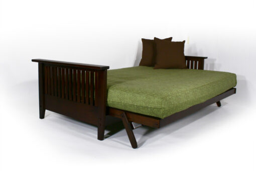 Denali Full Size Wall Hugger™ Futon Frame - Dark Cherry - Image 3