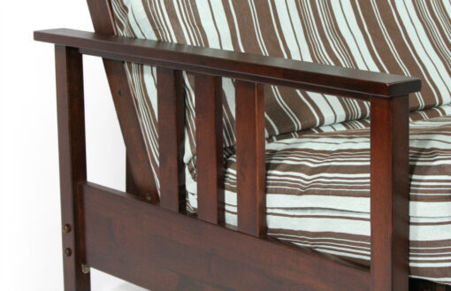 Durango Full Size Wall Hugger™ Futon Frame -Warm Cherry - Image 3