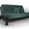 Rockwell Queen Size Wall Hugger™ Futon Frame - Black Walnut - Image 3