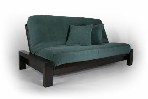 Rockwell Queen Size Wall Hugger™ Futon Frame - Black Walnut - Image 3