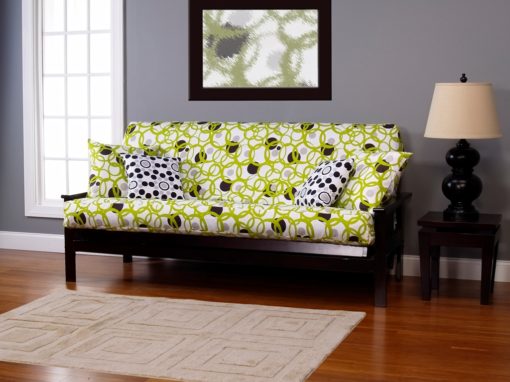 Full Circle Green Futon Cover