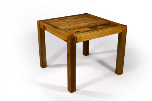 Teak Inlay End Table