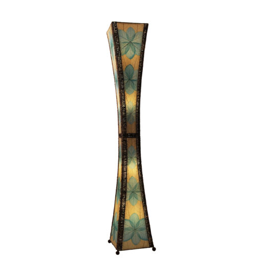 Hour Glass 72" Eco Friendly Lamp