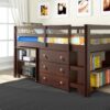 Donco® Twin Low Loft Bed