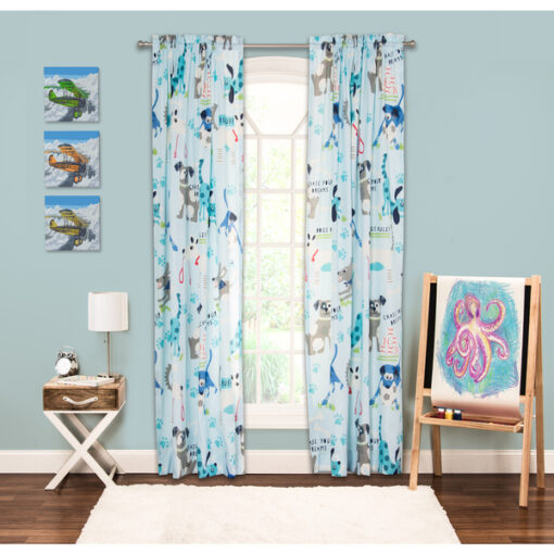 Crayola® Chase Your Dreams 84-Inch Window Curtain Panel