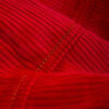 Full Size Red Corduroy Bean Bag-Converts to a Bed! - Image 3