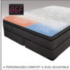 E King Luxury Support Harmony-Softside Waterbed with Waveless mattress