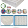 Queen Medallion Softside Waterbed with Single Free Flow No Foundation - Image 3