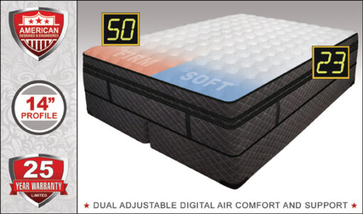 Medallion Luxury Support  Dual Adjustable Air Bed - King Size