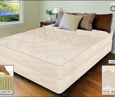 White Night - 10" Natural Latex Mattress - Eastern King
