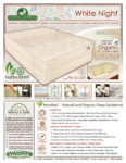 White Night - 10" Natural Latex Mattress - Western King - Image 2