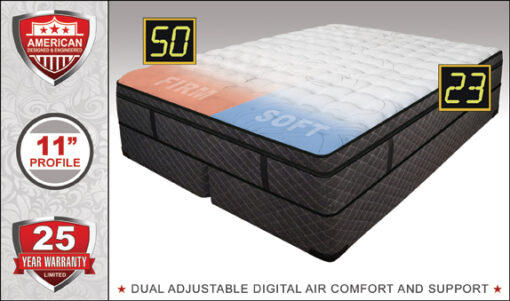 Mystique Luxury Support King Size - Dual Digital Air Bed