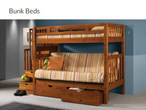 Bunk Beds at Right Futons & Waterbeds Houston Texas