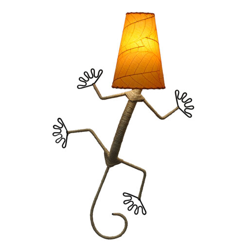 Eangee Gecko Lamp Orange