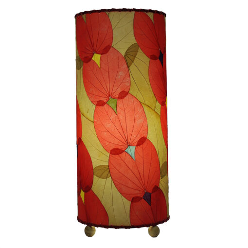 Eangee Outdoor Indoor Butterfly Table Lamp Red