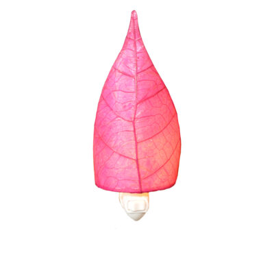 Eangee Leaf Nightlight Pink