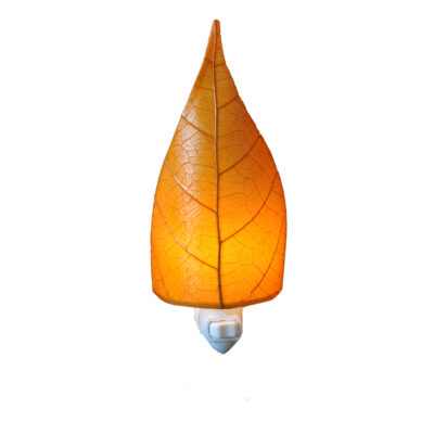 Eangee Leaf Nightlight Orange