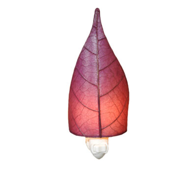 Eangee Leaf Nightlight Purple