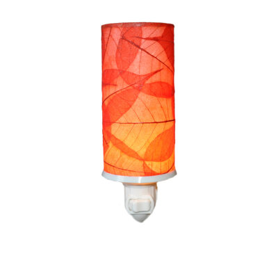 Eangee Cylinder Nightlight Red
