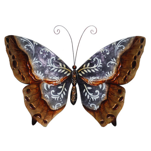Eangee Butterfly Wall Decor Copper With Dark Accents