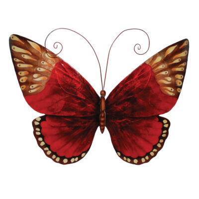 Eangee Butterfly Wall Decor Red