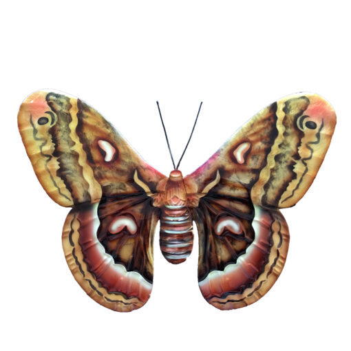 Eangee Butterfly Wall Decor Brown Multi Color