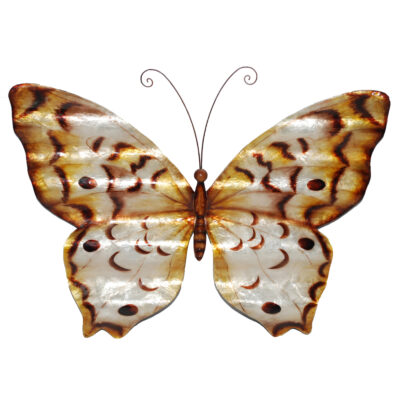 Eangee Butterfly Wall Decor Copper With Ripples