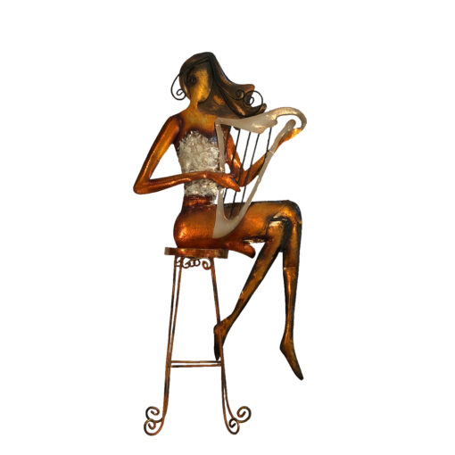 Eangee Musician Wall Decor Seated Harpist