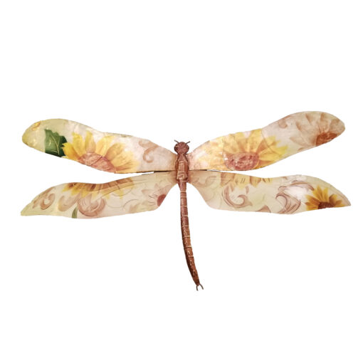 Eangee Dragonfly Wall Decor Sunflowers
