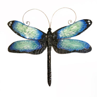 Eangee Dragonfly Wall Decor Blue And Black