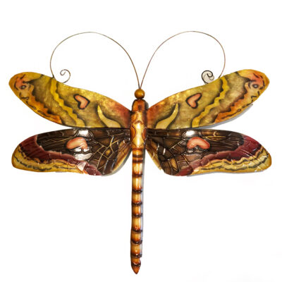 Eangee Dragonfly Wall Decor Multi Color Brown