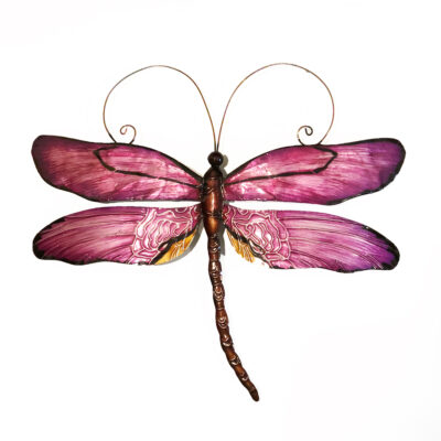 Eangee Dragonfly Wall Decor Purple
