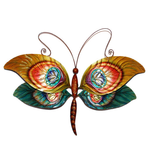 Eangee Dragonfly Wall Decor Peacock