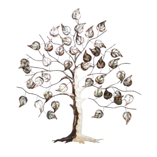 Eangee Tree Wall Decor Giant Blue And Pewter