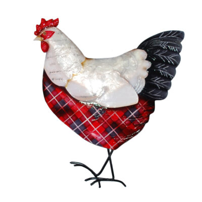 Eangee Chicken Wall Decor Red White And Blue