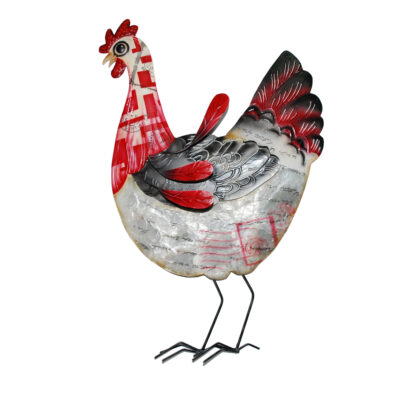 Eangee Chicken Wall Decor With Geometric Design