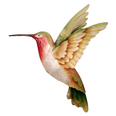 Eangee Hummingbird Wall Decor Yellow And Green