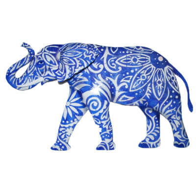 Eangee Elephant Wall Decor Blue