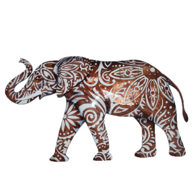 Eangee Elephant Wall Decor Brown