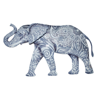 Eangee Elephant Wall Decor Gray