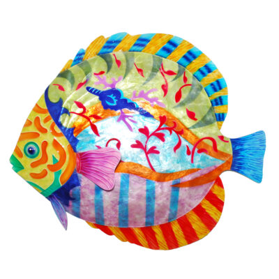 Eangee Fish Colorful Wall Decor Discus Medium