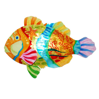 Eangee Fish Wall Decor Clownfish With Colorful Medium