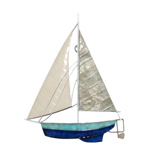 Eangee Sailboat Wall Decor Tan And Gray