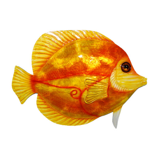 Eangee Fish Wall Decor Orange Discus Fish