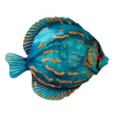 Eangee Fish Wall Decor Blue Discus