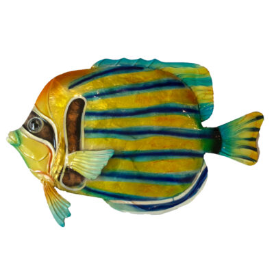 Eangee Fish Wall Decor Striped Angelfish
