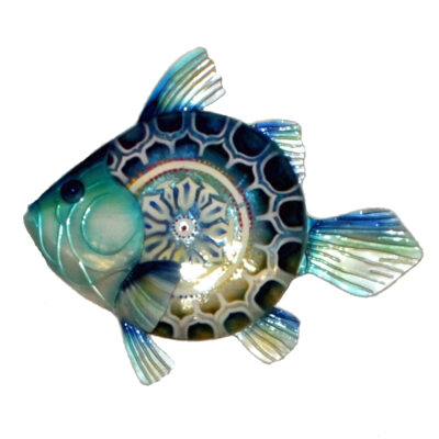 Eangee Fish Wall Decor Blue