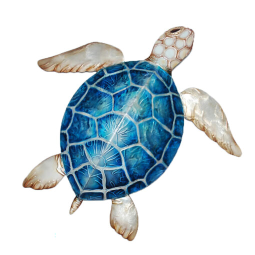 Eangee Sea Turtle Small Wall Decor Blue