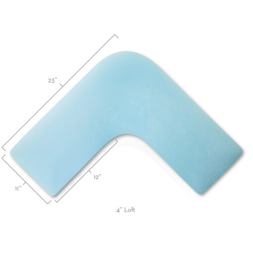Malouf L-Shape Pillow with Gel Dough - Image 4
